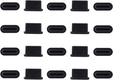 USB Type C Anti Dust Plugs Cover USB C Charging Port Dust Covers Protect 20 Pcs