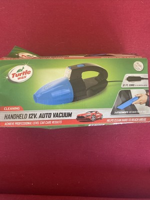 Turtle Wax Handheld Car Vacuum Cleaner 