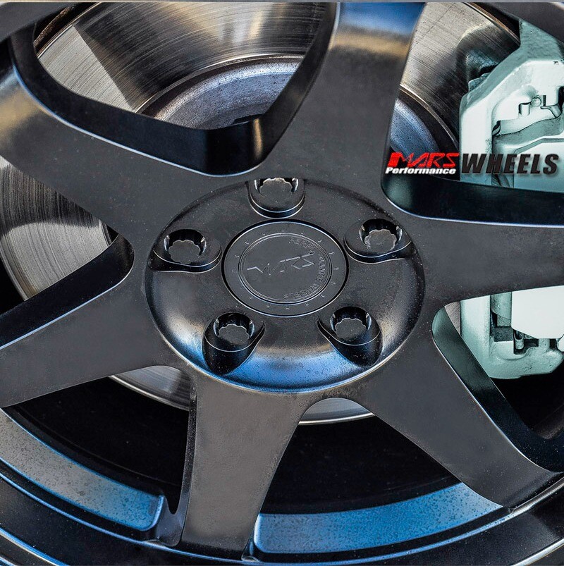 MARS MP-37 18 Inch Matt Black JDM Stag Alloy Wheels Rims 5x115 5x105 ...