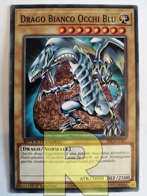White Blue Eyes Drago   Speed Duel   Common   SBCB-IT087   Italian