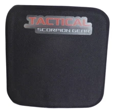 Tactical Scorpion Gear Level 3A IIIA PE Body Armor Plate Hard Curved 6x6