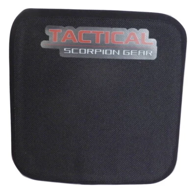 Tactical Scorpion Gear Level 3A IIIA PE Body Armor Plate Hard Curved 6x6