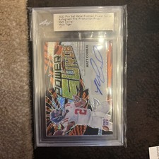 2022 Matt Corral Pro Set Football Mojo Tiger RC Auto 1/1 Rookie Signature Rare