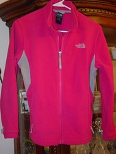 Girls The Northface ALWU Kumbu Full Zipper Fleece Jacket Size L 14-16 109.95