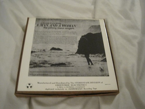THE JOHNNY MANN SINGERS A Man And A Woman (1966) REEL-TO-REEL 7.5 ips Liberty - Imagen 2 de 4