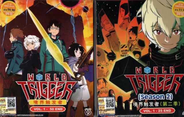 Anime Dvd World Trigger Season 1 2 Vol 1 75 End English Subtitle For Sale Online