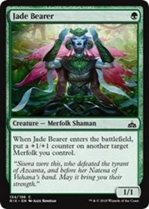 Jade Bearer - Foil x1 - Rivals of Ixalan - NM-Mint, English - Rivals of Ixalan