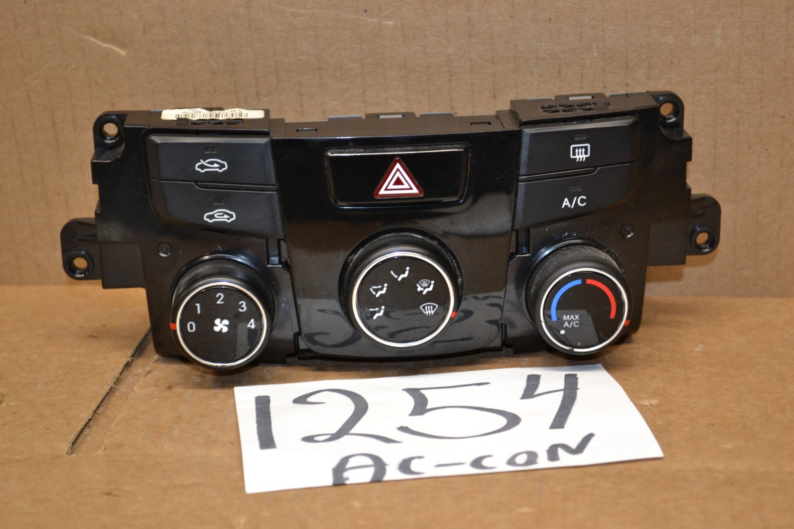 11 12 13 14 Hyundai Sonata  AC and Heater Control Used Stock #1254-AC 