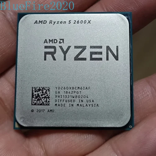 AMD Ryzen 5 2600X R5-2600X 3.6 GHz 6-Core 12-Thr 95W Socket AM4 CPU Processors - Image 3 of 4