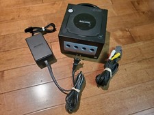 System Console Black Gamecube Gc