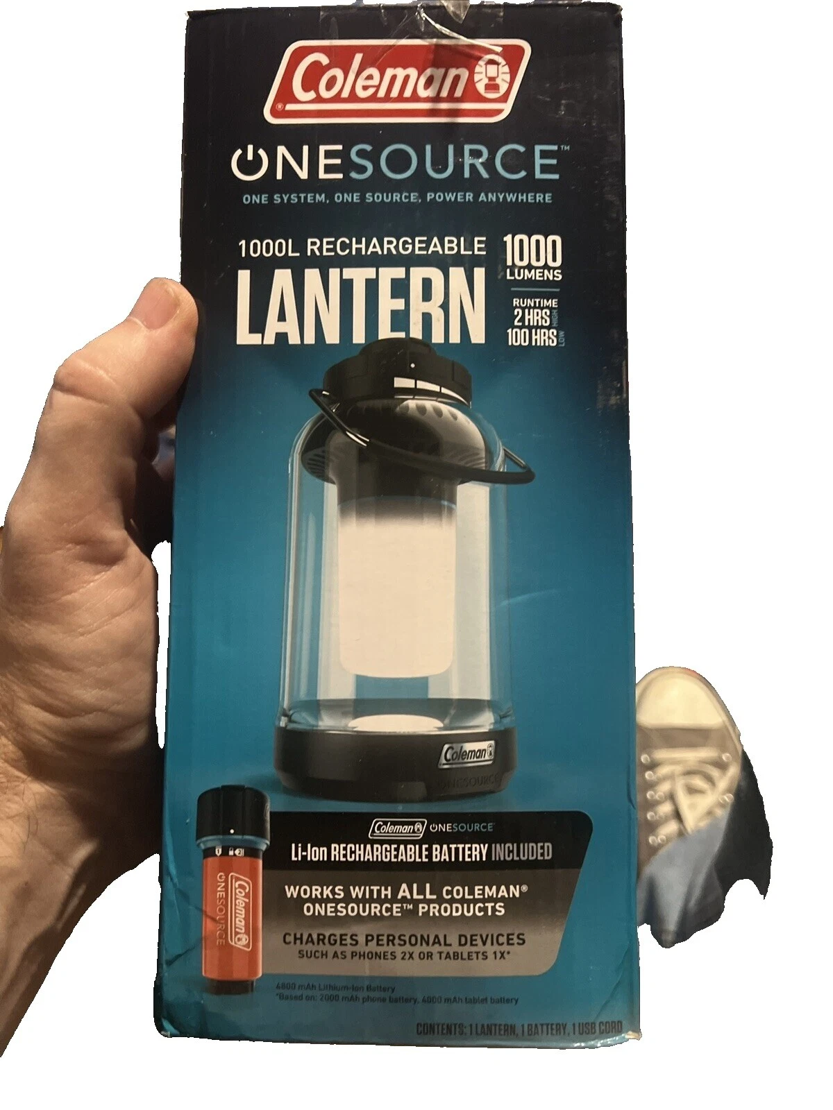 Coleman Linternas de Campamento y senderismo con baterías