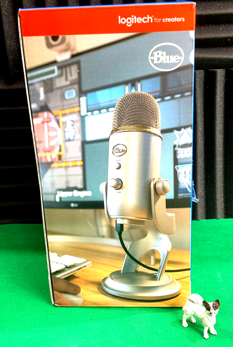 Blue Yeti Professional USB Microphone 988-000103 - Silver for sale