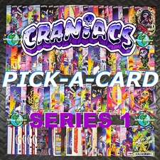 2024 CRANIACS SERIES 1 PICK-A-CARD BASE CARDS 1-100 WRAPPER/EMPTY BOX JOE SIMKO