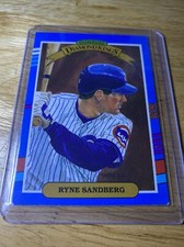 1990 Leaf Donruss Diamond Kings Ryne Sandberg Chicago Excellent Card #14 ⚾️⚡️
