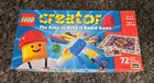 Vintage Lego Creator The Race To Build It Board Game ~RoseArt 1999 Official LEGO