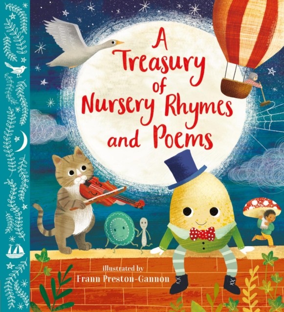 A Treasury of Nursery Rhymes and Poems HARDBACK 9798887772035