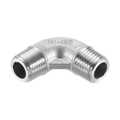 1 Stück 1/4'' PT Gewinde 90° Bogen für Adapter