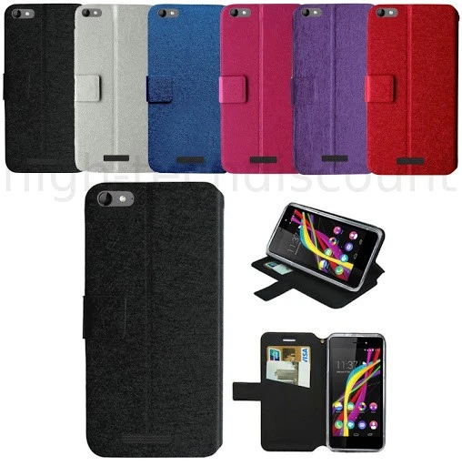 HTDMOBILES Housse etui coque pochette portefeuille pour Wiko Highway Star 4G + film ecran