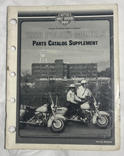 HARLEY DAVIDSON 1996 POLICE MODELS PARTS CATALOG SUPPLEMENT 99545-96