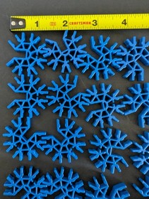 K'NEX CONNECTORS Mix Lot 406 Bulk Standard Replacement Parts, Red, Black,  Knex