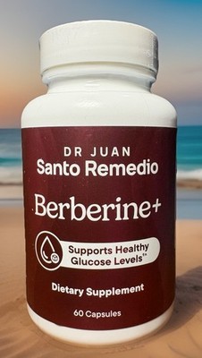 Dr Juan Santo Remedio Berberine + Dietary Supplement 60 Capsules 30 Servings