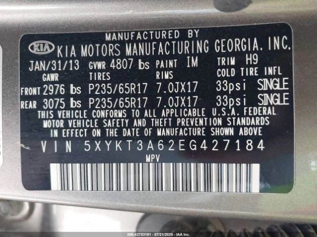 Conjunto de actuador y bomba de pieza de freno antibloqueo para 14-15 SORENTO 431934 Foto 2 de 4