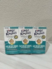3 Pack Little Remedies Gas Drops for Newborns Baby Gas Relief 1 Fl Oz