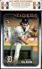 2024 Topps #308 Reese Olson Rookie Detroit Tigers