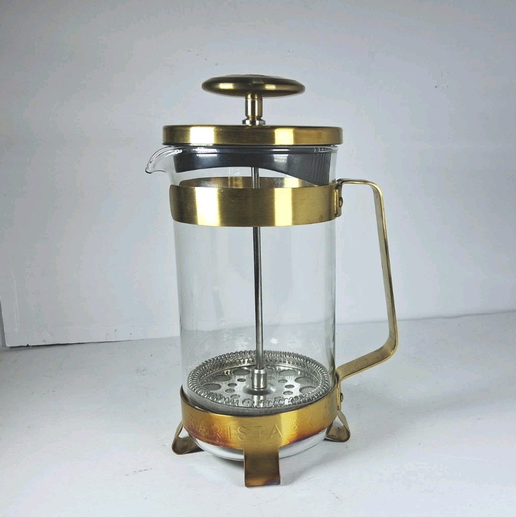 3.8 Cups Brass Glass