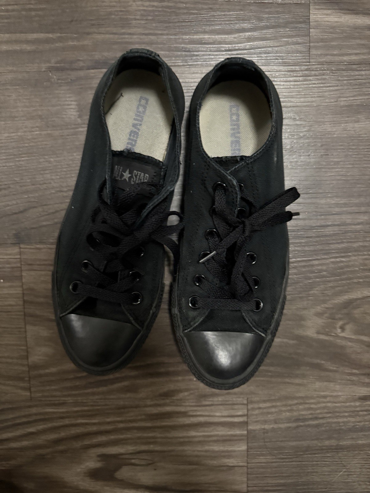Converse All Star Black Canvas Lace-Up Sneakers Men’s US 6 UK 6 M5039