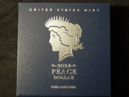 2024-P Peace Silver Dollar $1 - Philadelphia - W/OGP- Uncirculated