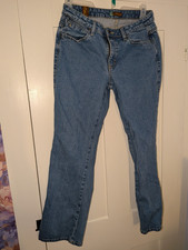 Wrangler Jeans Women  s Blue Denim Bootcut Mid Rise Solid Regular 5-Pocket 16