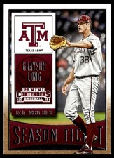 2015 Panini Contenders Grayson Long Texas A&M Aggies #45