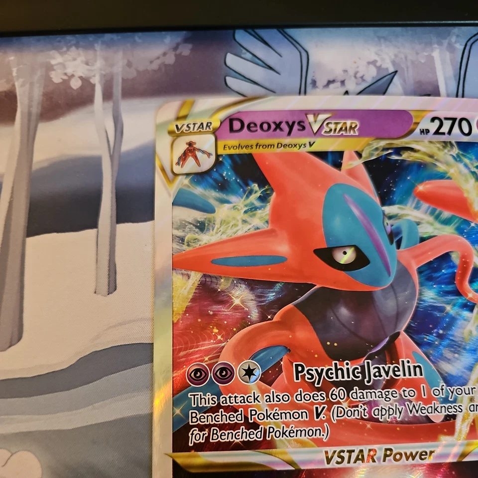 JUMBO Pokemon Card Deoxys VSTAR SWSH268 Oversized Promo - Image 3 of 4