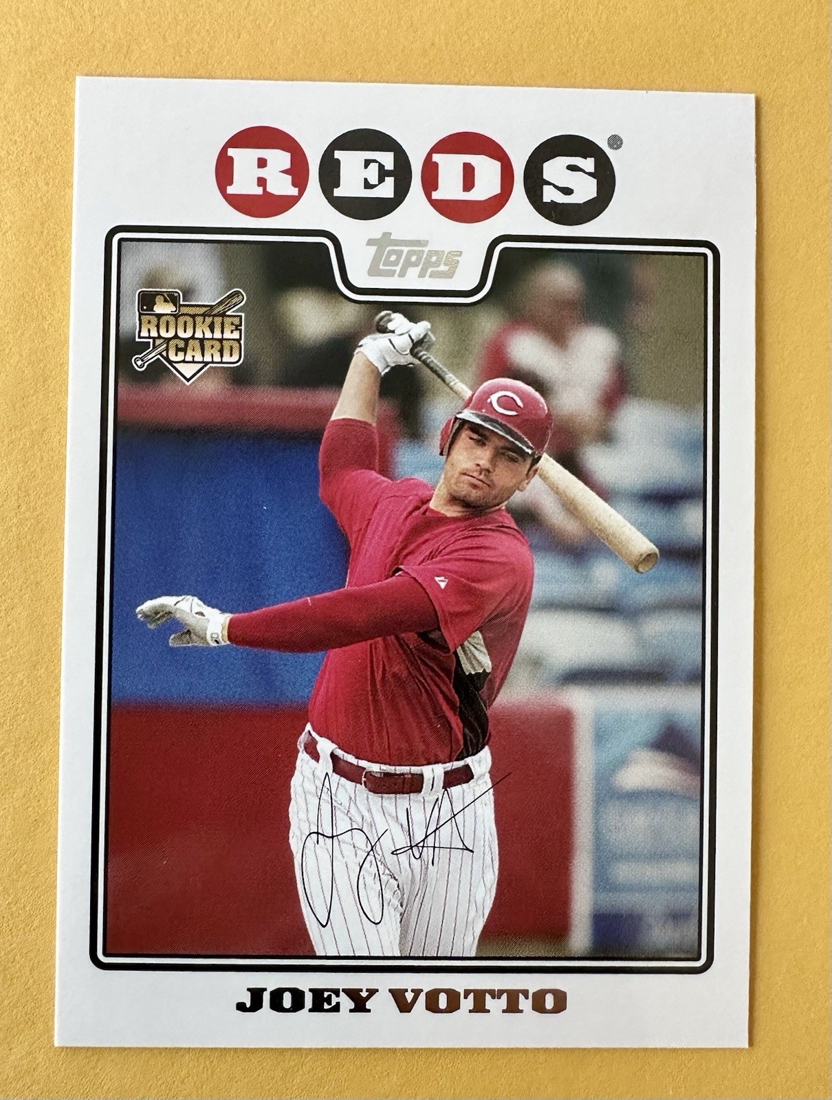2008 Topps Joey Votto Rookie #319 RC