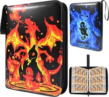 Trading Cards Album Pokemon 900 Cards Game Binder Book Collection Folder Holder