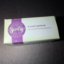 SCENTSY Lamp Bulbs 15 Watt Light for Scentsy Wax Bulb 15w New In Box Warmer Bulb