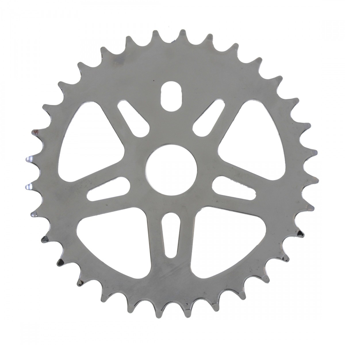 Sunlite 1pc Chainring 32t 1pc 12in x 18in Steel ChromeSilver BMX Bike 2890₽