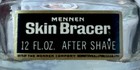 * RARE* Vintage Mennen Skin Bracer Aftershave Bottle •HARD-HAT MAN+RARE STICKER! — photo 2