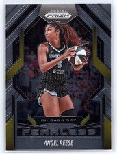 2025 Panini Prizm WNBA Angel Reese #5 Insert Fearless Chicago Sky (516U)