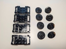 Lego Parts And Pieces Black Train Wheels Rc Trains Set Lego Parts And Pieces Black Train Wheels Rc Trains Set