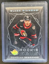 2025-26 Black Diamond Donovan Sebrango Rookie Gems #/399 Senators