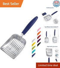Cat Litter Scoop, Aluminum Alloy Sifter, Kitty Metal Scooper, Deep Shovel, Lo...