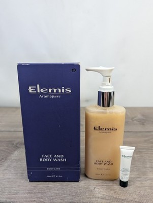 Elemis Aromapure Face and Body Wash 200 ml New in Box