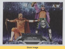 2023 AEW All Elite Wrestling Tag Teams Speckled Foil Rey Fenix Patch READ d8g
