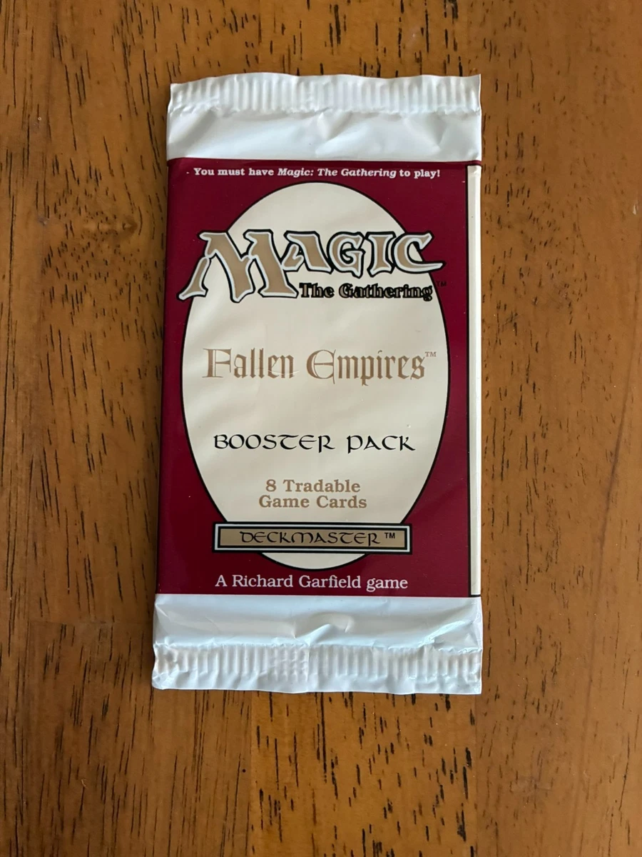 Magic: The Gathering Fallen Empires Sealed Collectible Card Game