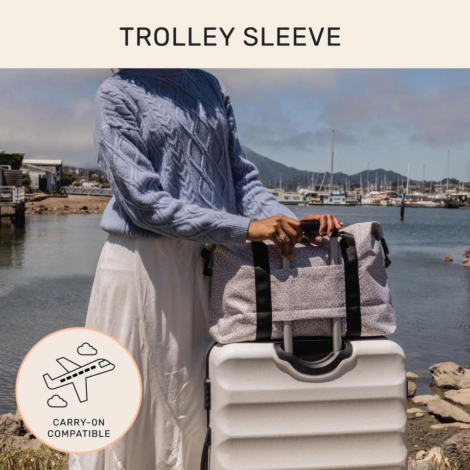 Bolso de Viaje Lola, Lona de Fin de Semana/Durante la Noche, Bolso de Gimnasio para Mujer, Hombre (Des... Foto 3 de 4