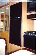 NORCOLD INC 636217 Refrigerator Door Panel - Lower, Black Acrylic, Fits...