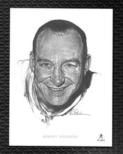 ONLY 1 ON HIGH GRADE RARE LITHO 6X8 BOB SOLINGER TORONTO 62-63 Western Hockey 76