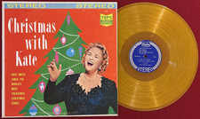 Kate Smith Christmas with Kate Vinyl LP 1959 Mayfair Records 9677S YELLOW Vinyl